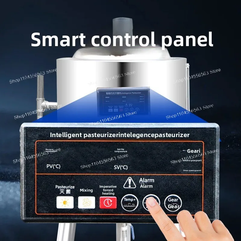 Commercial Large-Scale Automatic Pasteurizer, Special Disinfection Machine for Fresh Milk,Customizable Food Processing Equipment