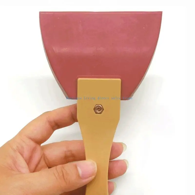 

Convenient Putty Knives Handle for Triangle Shaped Wallpaper Scraper Spackle Too