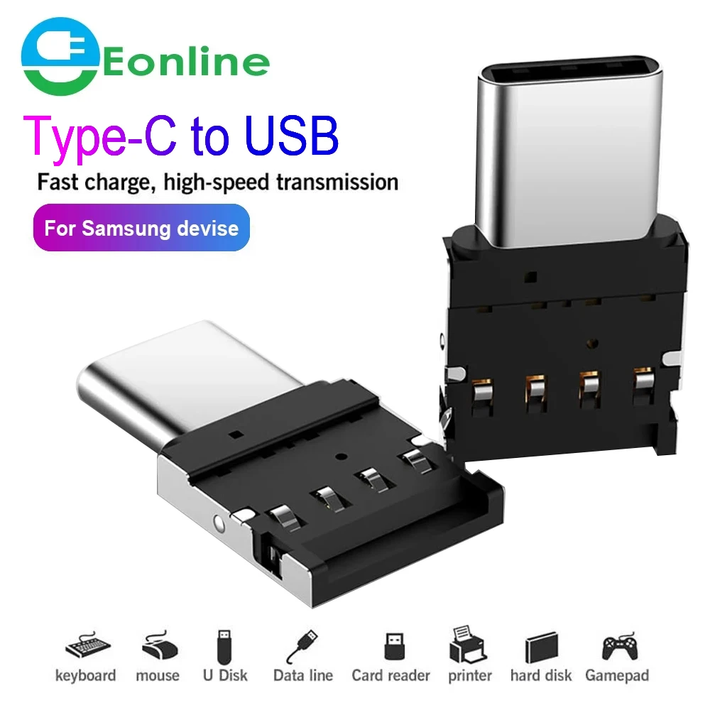 Type-C USB-C to USB 3.0 OTG Cable Adapter for Samsung S8 Plus Xiaomi Oneplus 5T Macbook Pro U Disk Type C OTG Converter