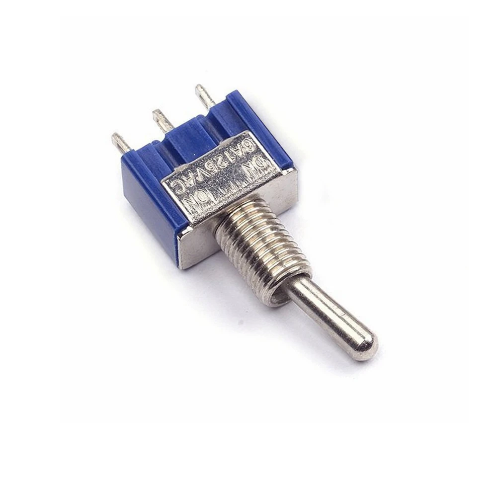 10 шт. AC125V 6A ON/ON 3 клеммы 2-позиционный тумблер SPDT мини микропереключатель для бытовой техники промышленное управление