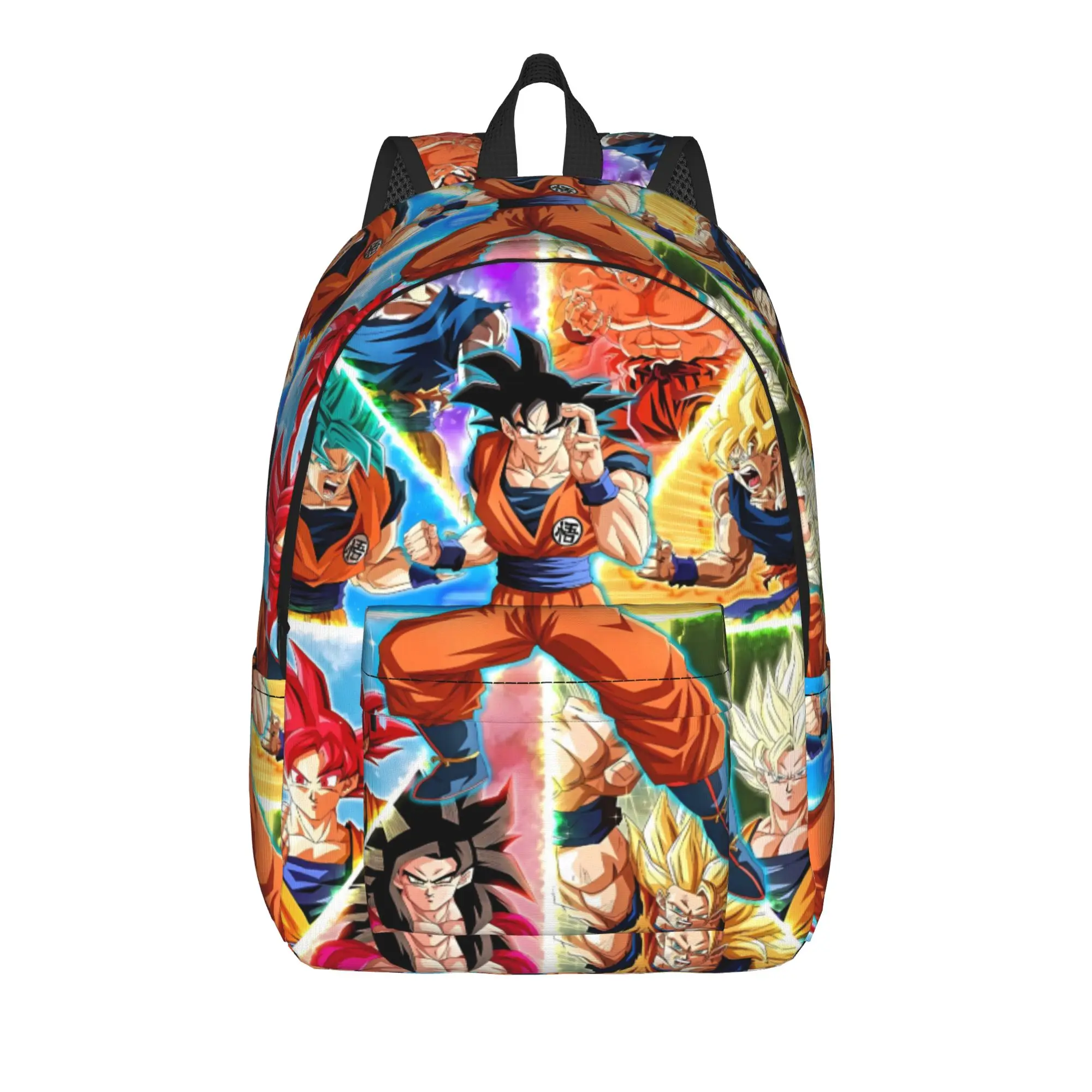 Dragons Ball Anime Song Goku Backpack  Camping Backpacks Girl Back To School Lightweight School Bags Kawaii Rucksack