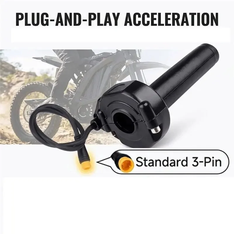 Protecting Quick Twist Throttle Ebike Full Twist Throttle for Macfox X1 Happyrun Ebike Parts Electric Bike Accessories