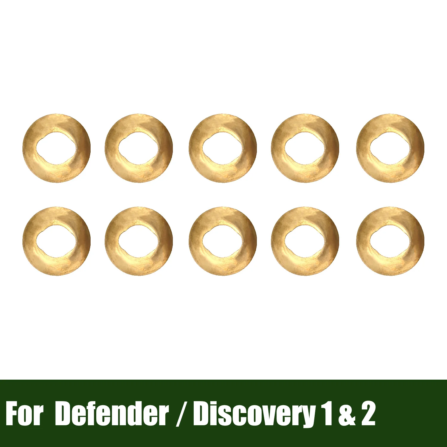 10X Thrust Washer Copper Cross Shaft For Land Rover Defender L315 1986 - 2016 L316 2007 - 2016 Range Rover Discovery 1 2 FRC6968