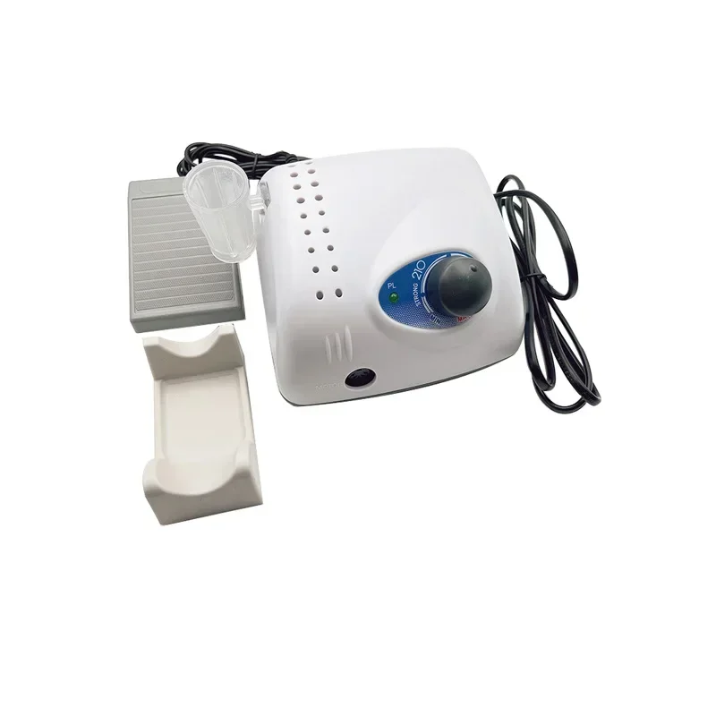 65W Dental Polishing Machine STRONG 210 Micromotor + E Type Handpiece Nail Drills Manicure Machine Electric File Bits