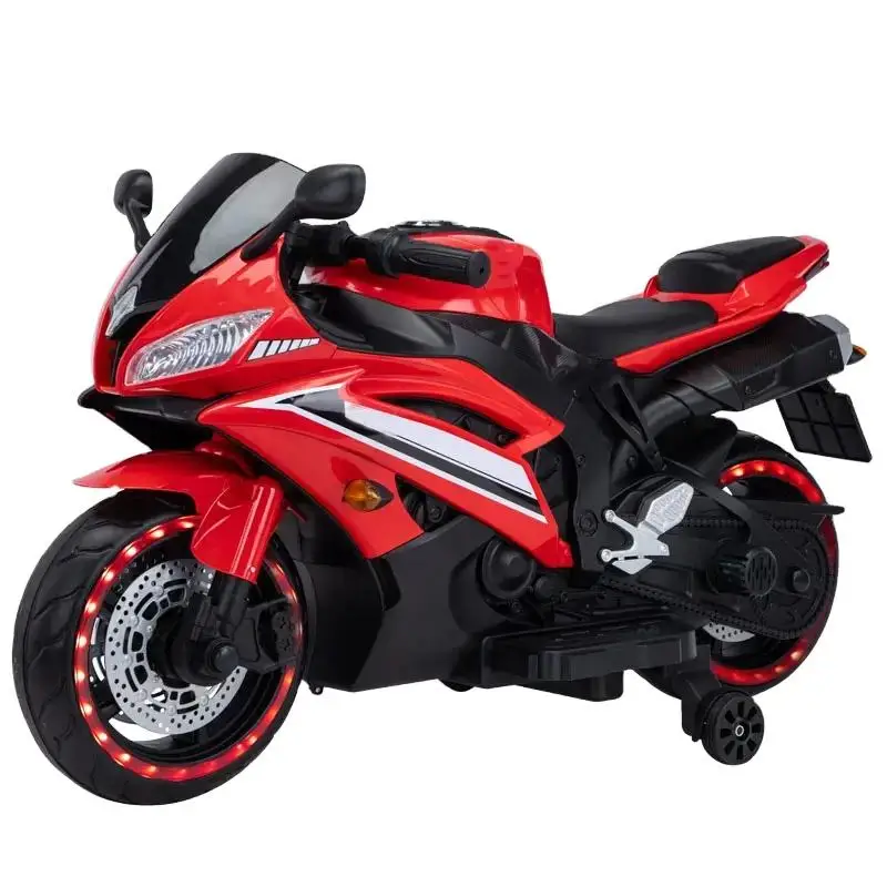 for New Style Two Wheel Baby Electric Motorcycle Kids Toy With Early Education Function Toy Vehicle