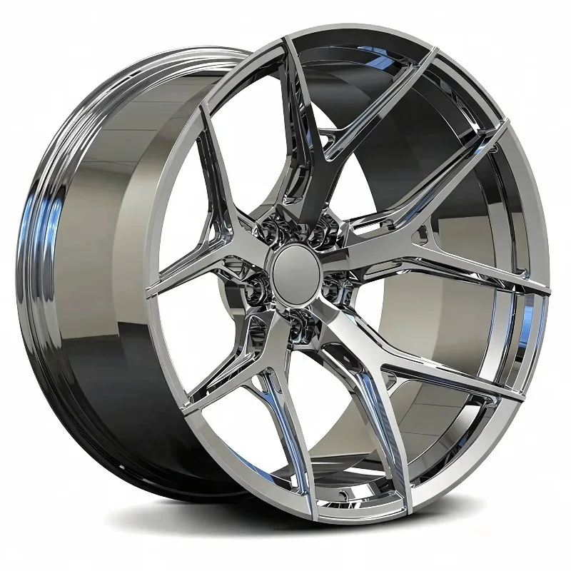 26 Style Polished Deep Concave Silver Five Spoke Custom Forged Wheels18 19 20 21 22 24 Inch5x112 5x114.3 5x120 5x115 For BMW For