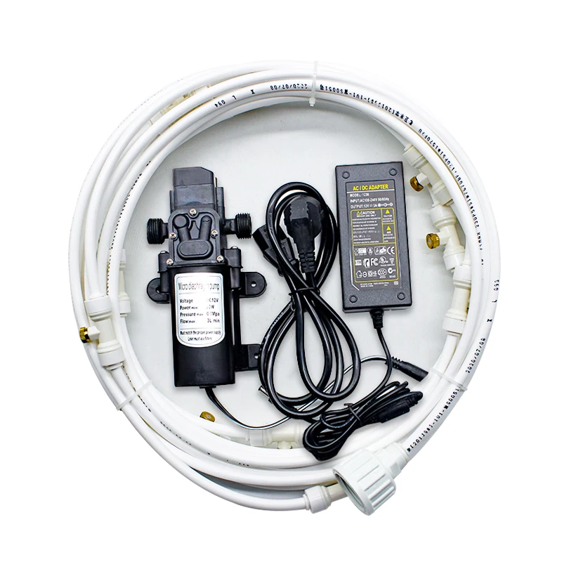 Greenhouse Irrigation System Spray Cooling Pump Spray Kit