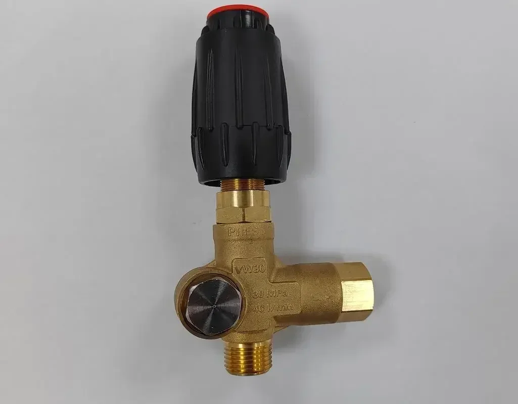Válvula reguladora de presión de agua de retorno externo 30MPA cabezal de bomba de pulverización de 40L para accesorio de bomba Intec W2141