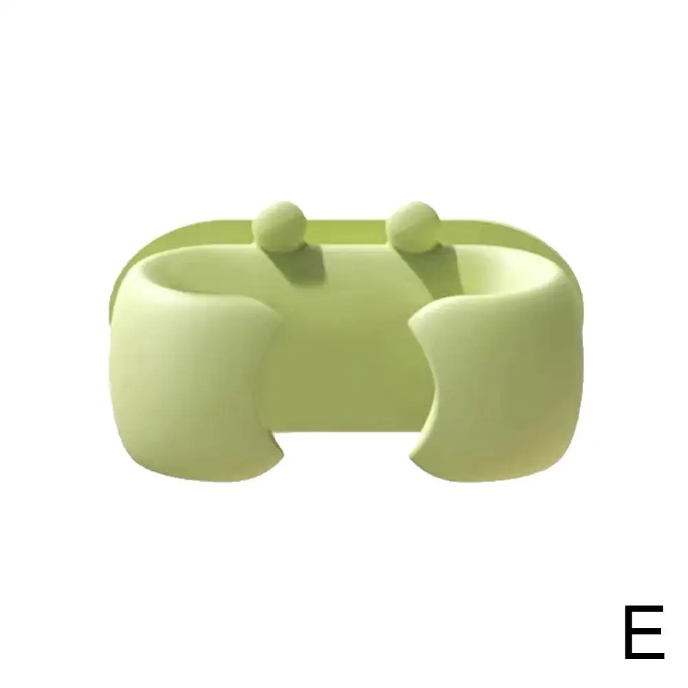NUOVO 1PC Spatola In Silicone Cremagliera Piccolo Granchio Anti Scottatura Universale Cremagliera Porta Cucchiaio Gadget Da Cucina Clip Pentola Troppopieno Clip Sh Q7H3
