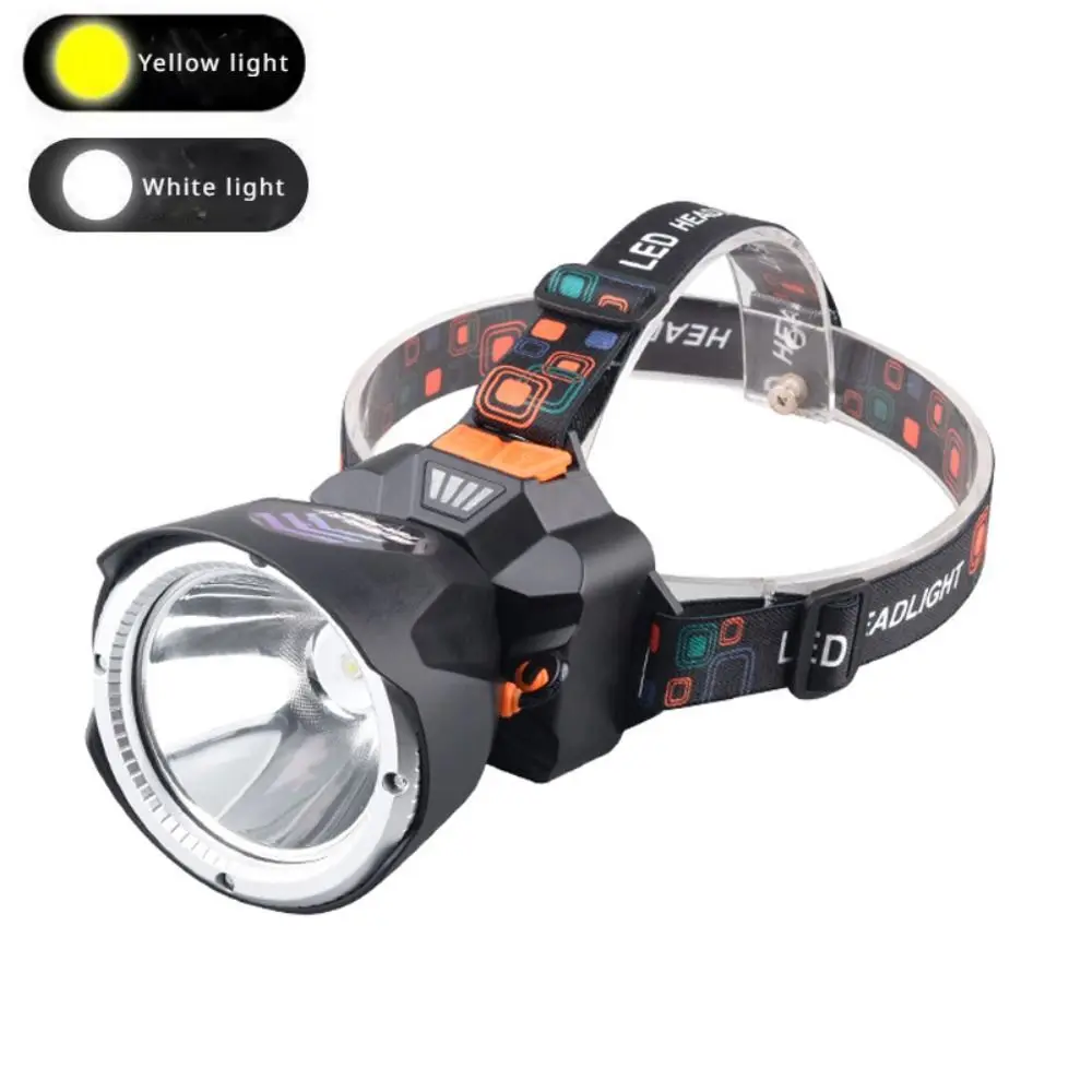 

Rechargeable Strong Light Headlamp Emergency Charging Waterproof Night Fishing Head Lamp Electric Display Long Battery Life