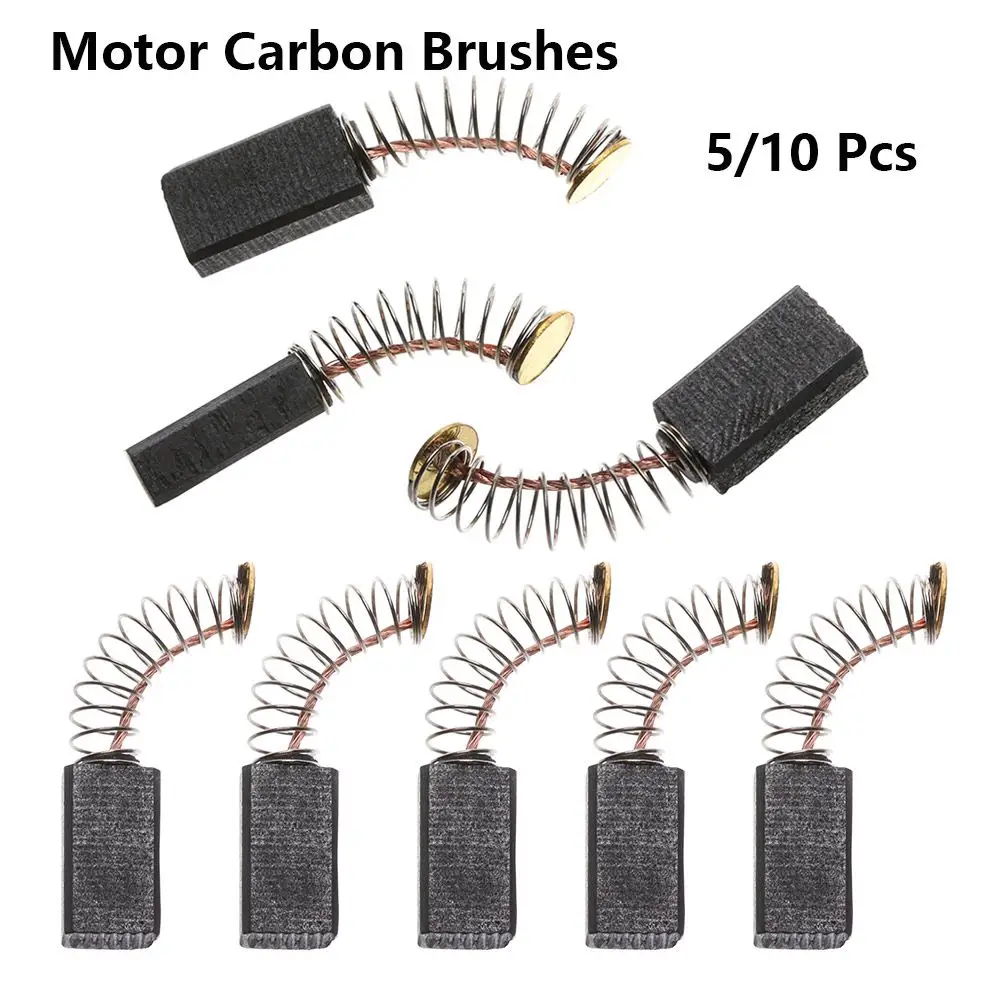 5/10 Pcs Hot sale 5x8x15mm Hand Tools Motors Spare Parts Mini Drill Electric Grinder Replacement Generic Carbon Brushes