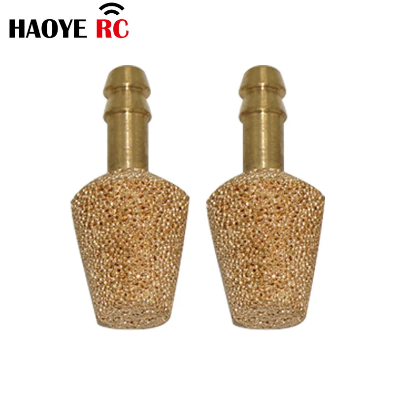 Haoye 1pc Anti Fouling Oil RC Accessory Fuel Clunk Filters Sintered Bronze High Quality D11×d4.5×L25mm Oil Hammer For RC Parts