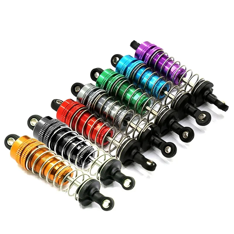 

2pcs Metal Shock Absorber Damper Replacement Accessory Fit for WLtoys 144001 1/14 4WD RC Drift Racing Car Upggrade Parts