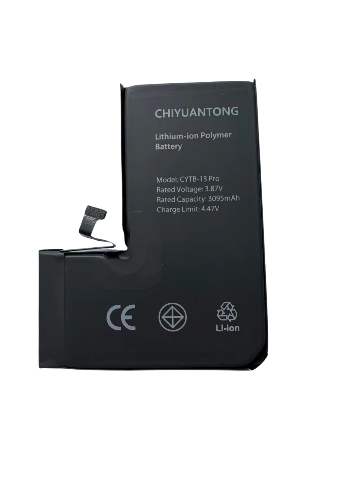 CHIYUANTONG 3095mAh High Capacity Replacement Battery for iphone 13 pro Li-ion Polymer 0 Cycle Long Lasting Durable