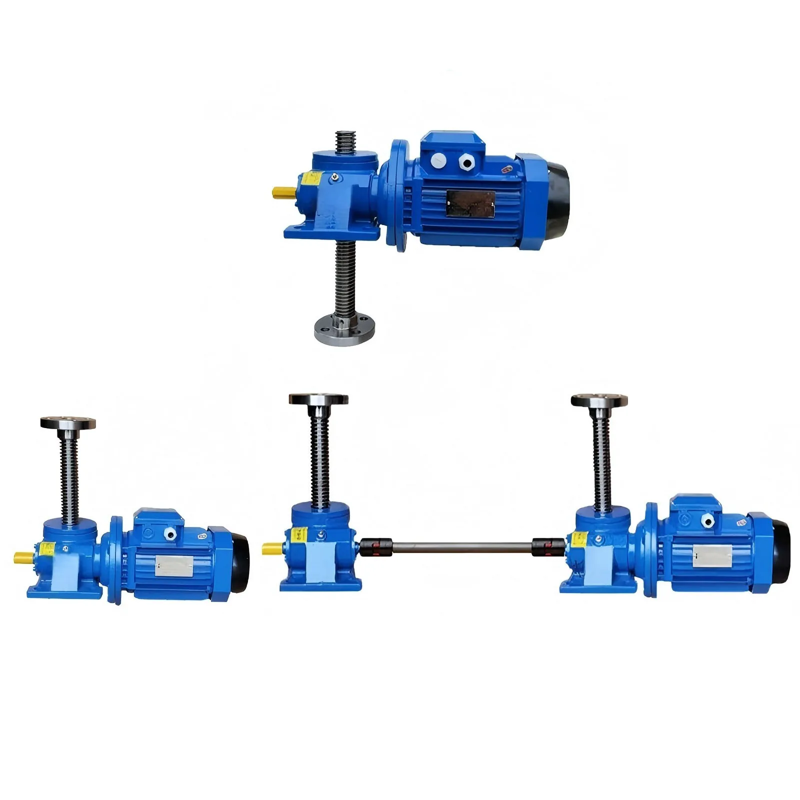 2.5T 750KW 380V SWL Screw Lift Hand Crank Electric Turbine Worm, Screw, Hoist Turbine Worm Gear Reducer