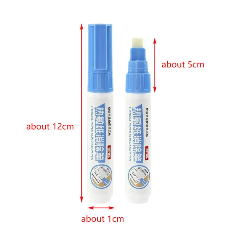 5/10/15 Buah Cairan Koreksi Kertas Termal – Aplikator Ekspres, Penutup Privasi, Cepat Kering, Aksesori Alat Tanpa Jejak