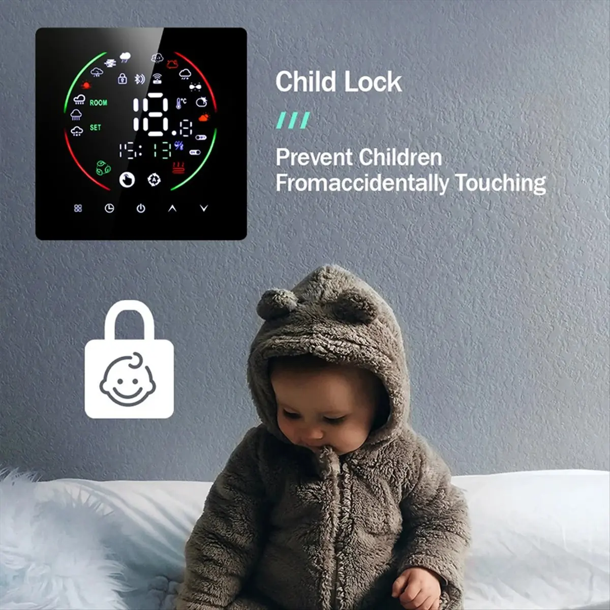 

A25I Tuya Smart Home Thermoregulator WIFI Warm Floor Thermostat for Electric Heating Temperature Controller Boiler TRV 16A