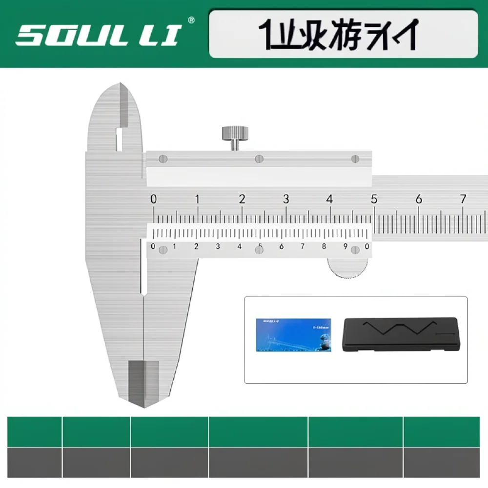 Industrial Stainless Steel Vernier Caliper Accurate Measuring Gauge For Craftsmanship Jewelry Repair Hobby