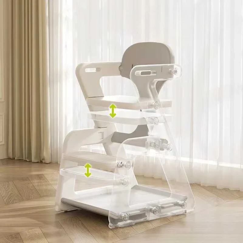 High Chairs for Babies Toddlers Plastic Baby High Chair Heighten Backboard Design Infant Baby Feeding Chair for Eating Baby Seat