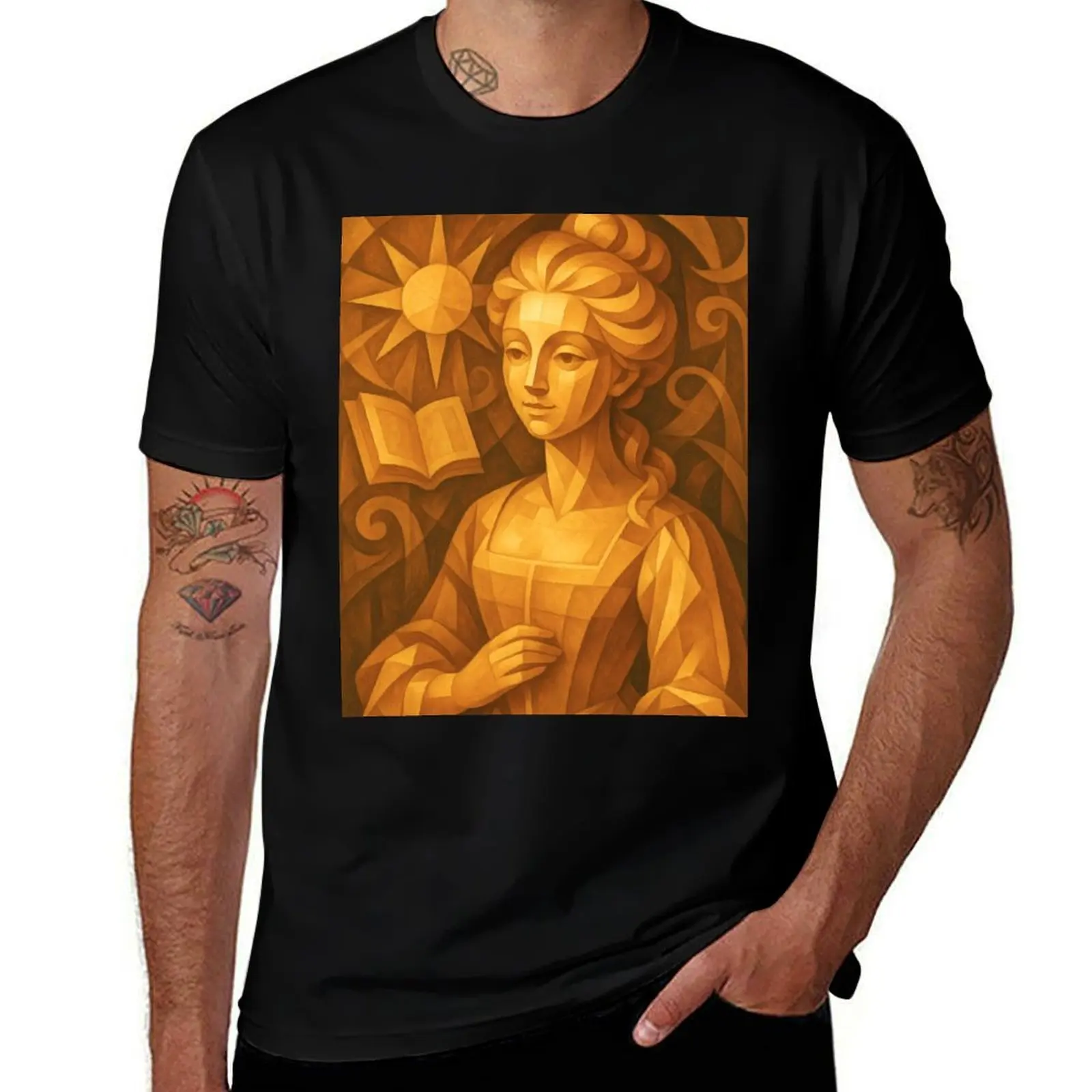 

illuminism T-Shirt oversized graphic tee quick drying basketball graphic tees men workout shirt