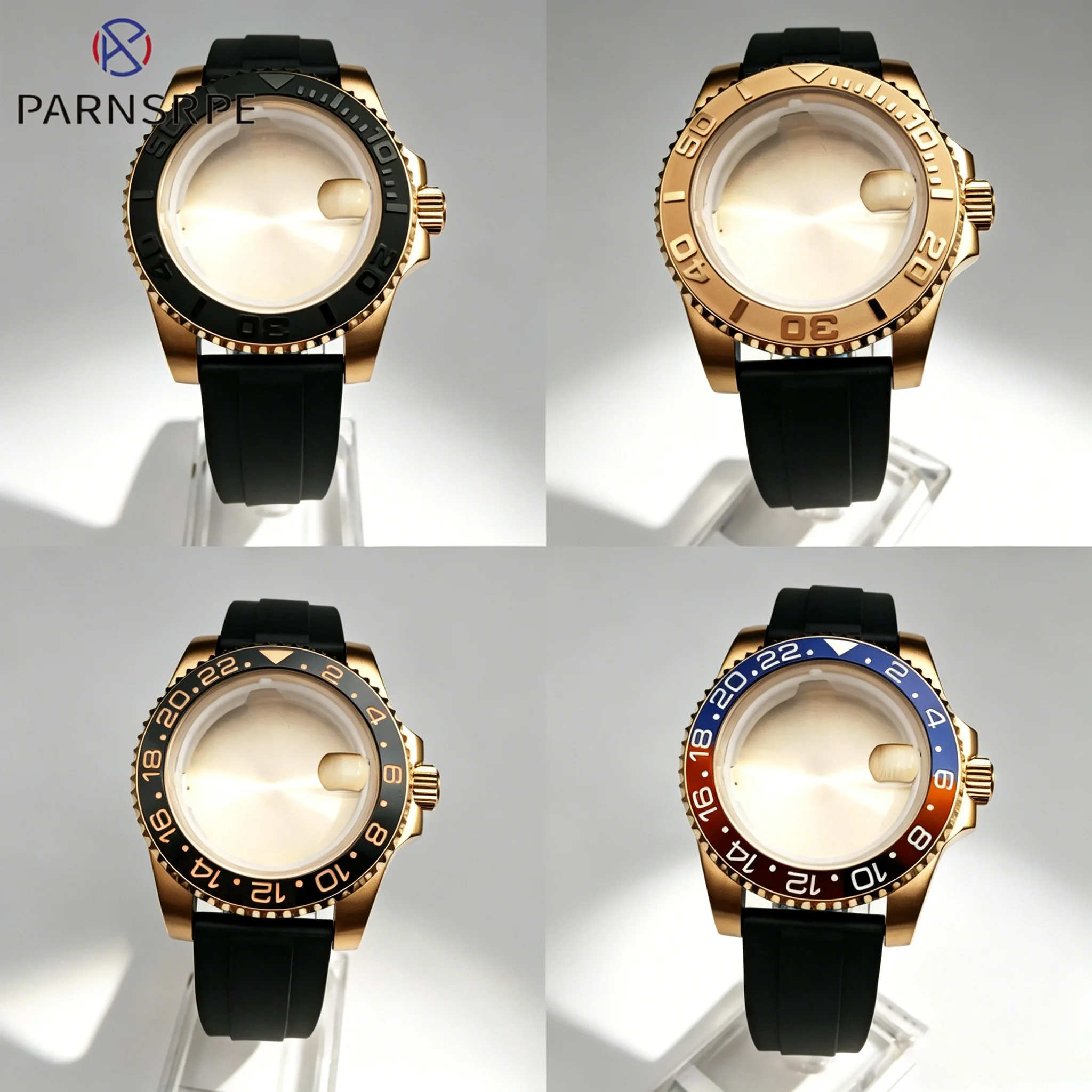 

Precision 8215/8205 model 40mm stainless steel case set (including strap), diving series watch, replacement part.