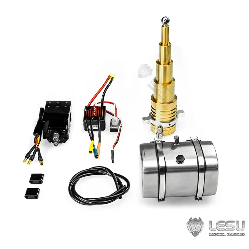 1/14LESU Truck Mudhead Y-1501 Hydraulic system cylinder lift hydraulic model modification parts LESU