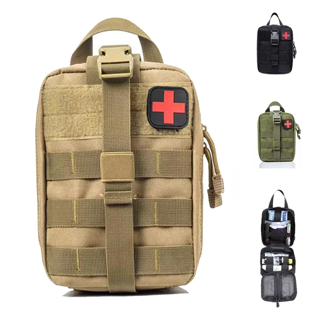 First Aid Kits Medical Emergency Bag For Men Women Outdoor Sports Travel Multi-Purpose IFAK Camping Survival Tool EDC