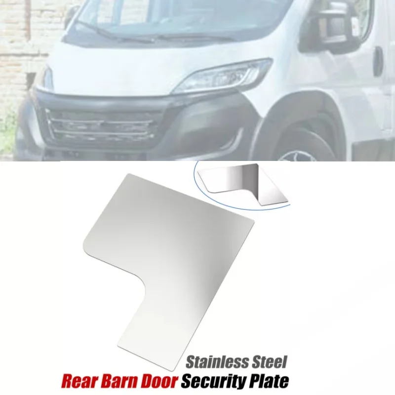 

Brand New Car Rear Barn Door Plate Security Plate Stainless Steel Exterior Parts For Renault Trafic Vauxhall Vivaro 2015 2024