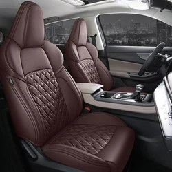 Custom Seat Covers Fit For 2022-2023 Changan CS55 PLUS Front rear seat Full Set Durable Waterproof Quality Leather Full Sorrund