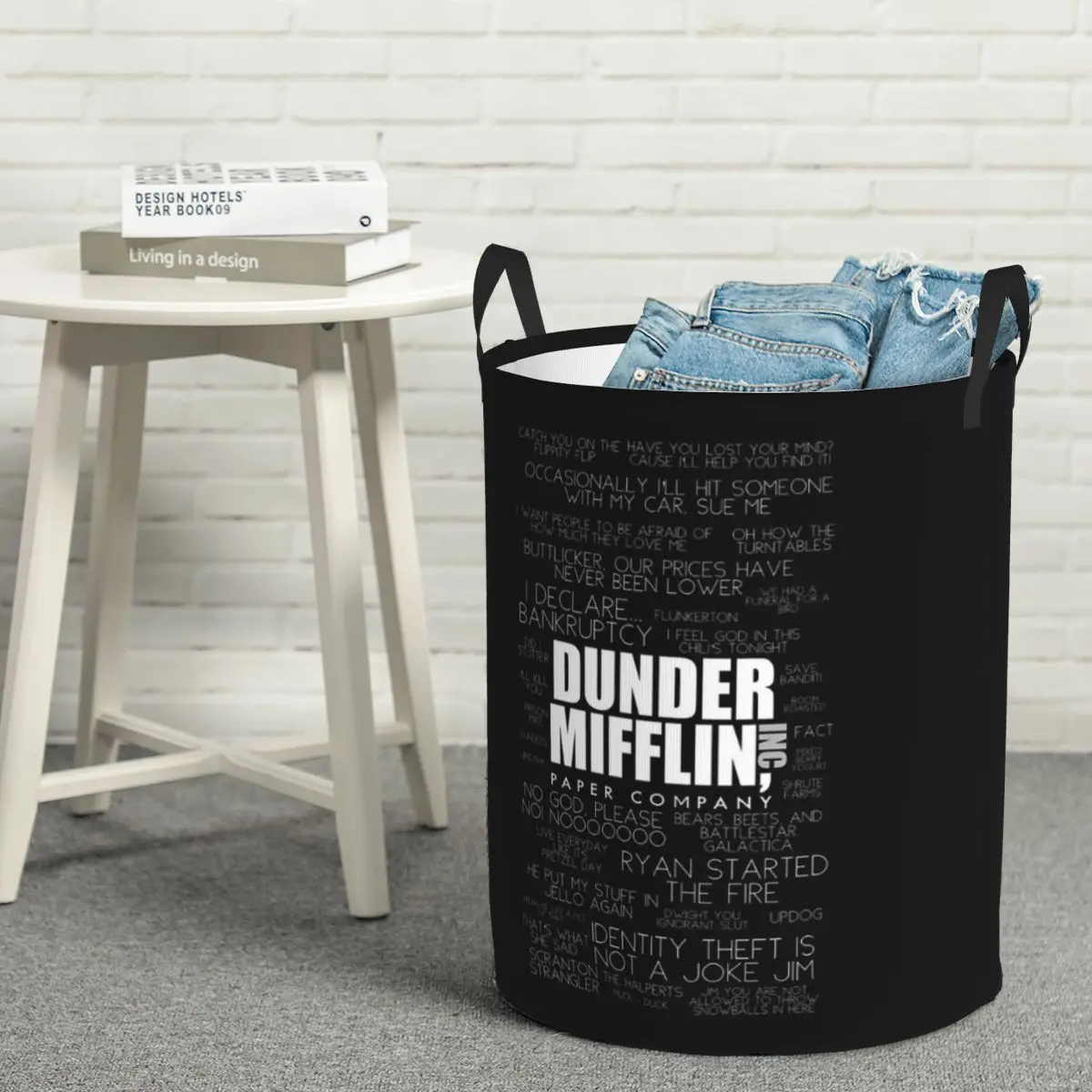 

Корзина для белья «Корпорация Dunder Mifflin» (The Office) – Складная корзина для стирки, детская корзина для белья