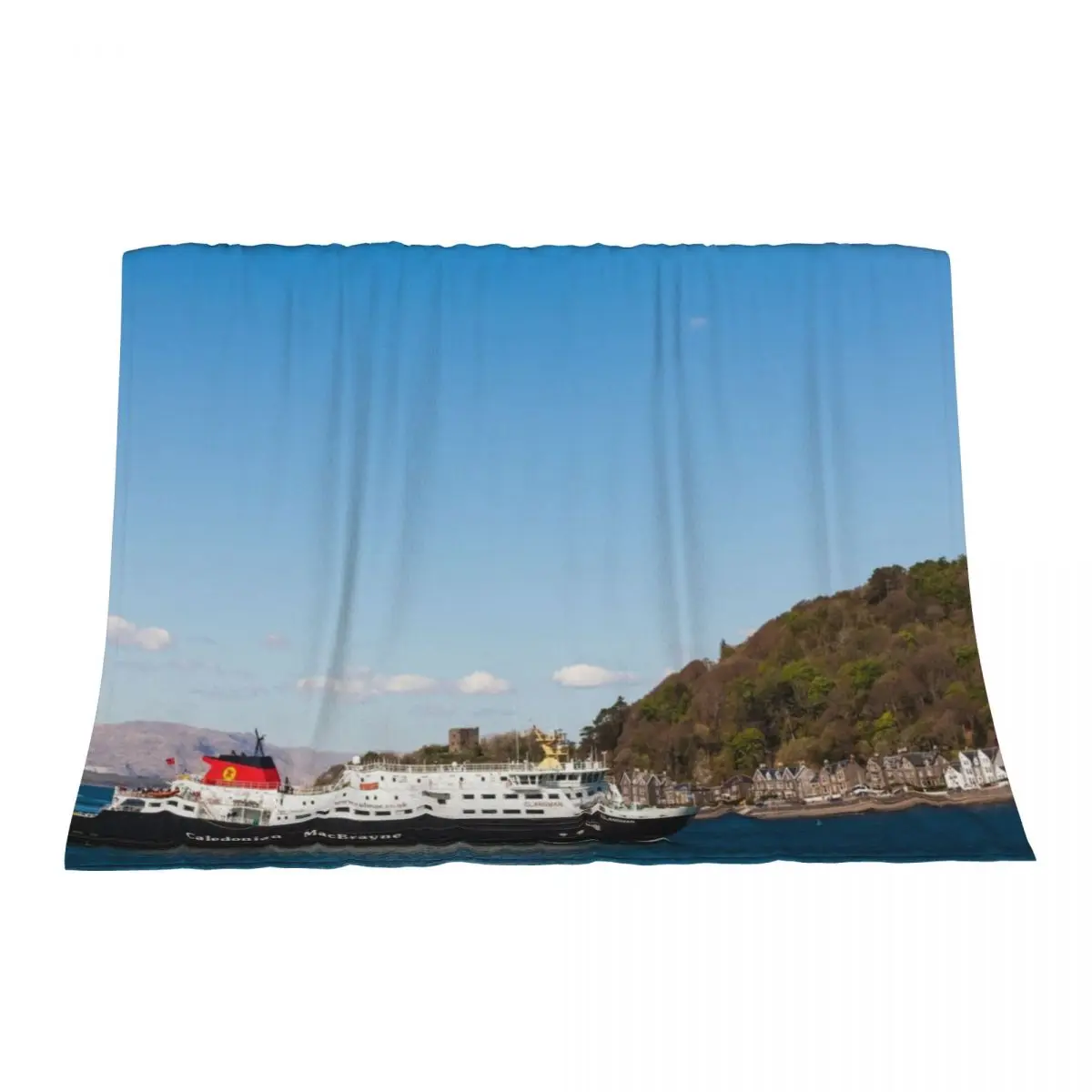 

Caledonian MacBrayne Throw Blanket Flannels Tourist Warm sofa bed Blankets