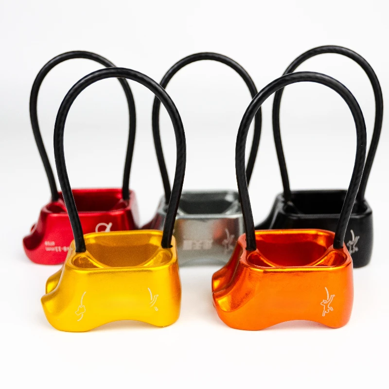 

Wholesale Rock Climbing Equipment Aluminum Climbing Rope Descender Descender