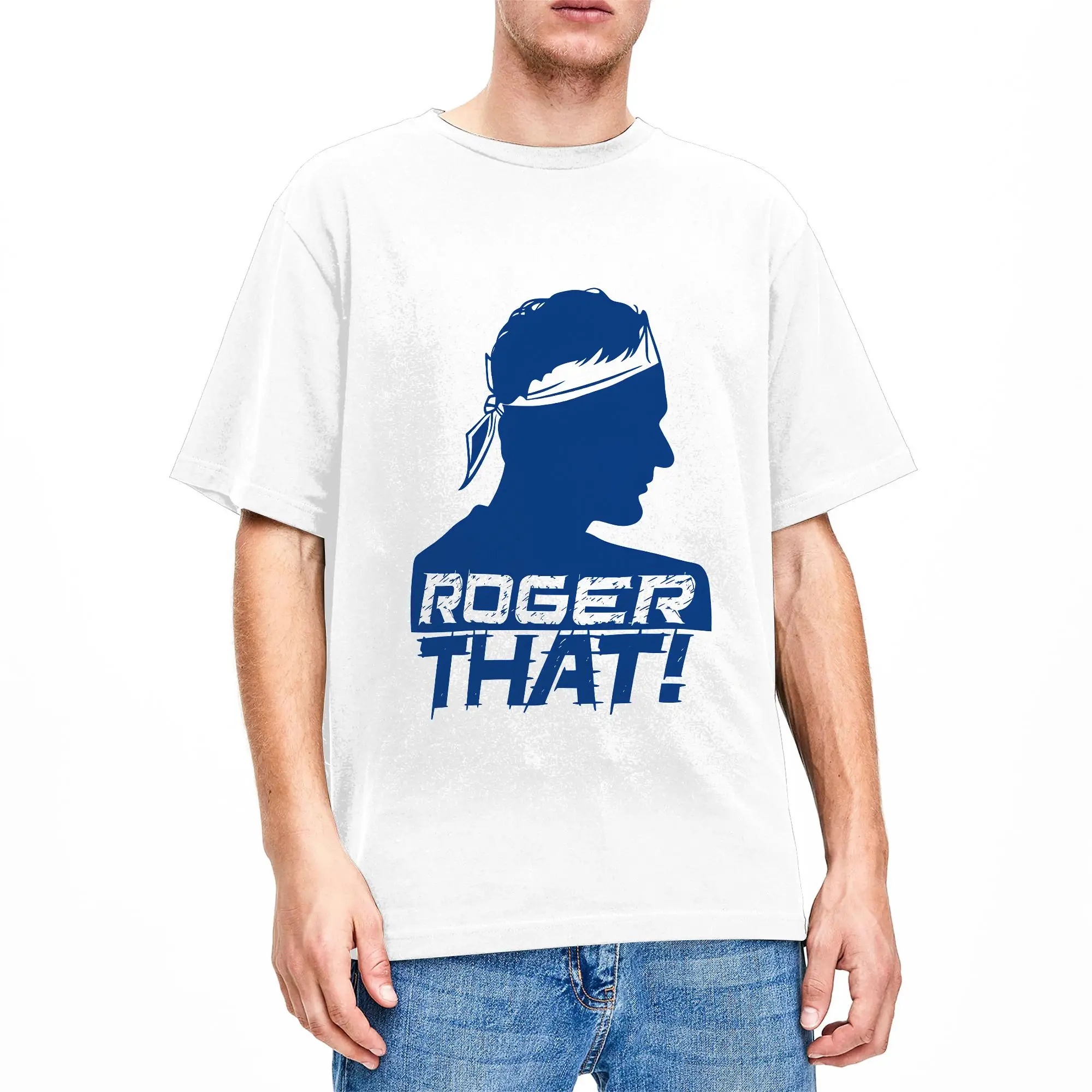 Men's T-Shirt RF Roger Federer That T-Shirts Novelty  Summer Tees Aesthetic 100 Cotton Tops Gift