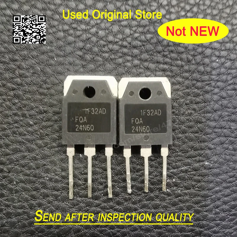 Used original 10pcs FQA24N50 FQA24N50F FQA24N60 24N60 FQA70N15 70N15 FQA36P15 36P15 SSH70N10A FQA65N20 FQA70N20 TO-3P image 2