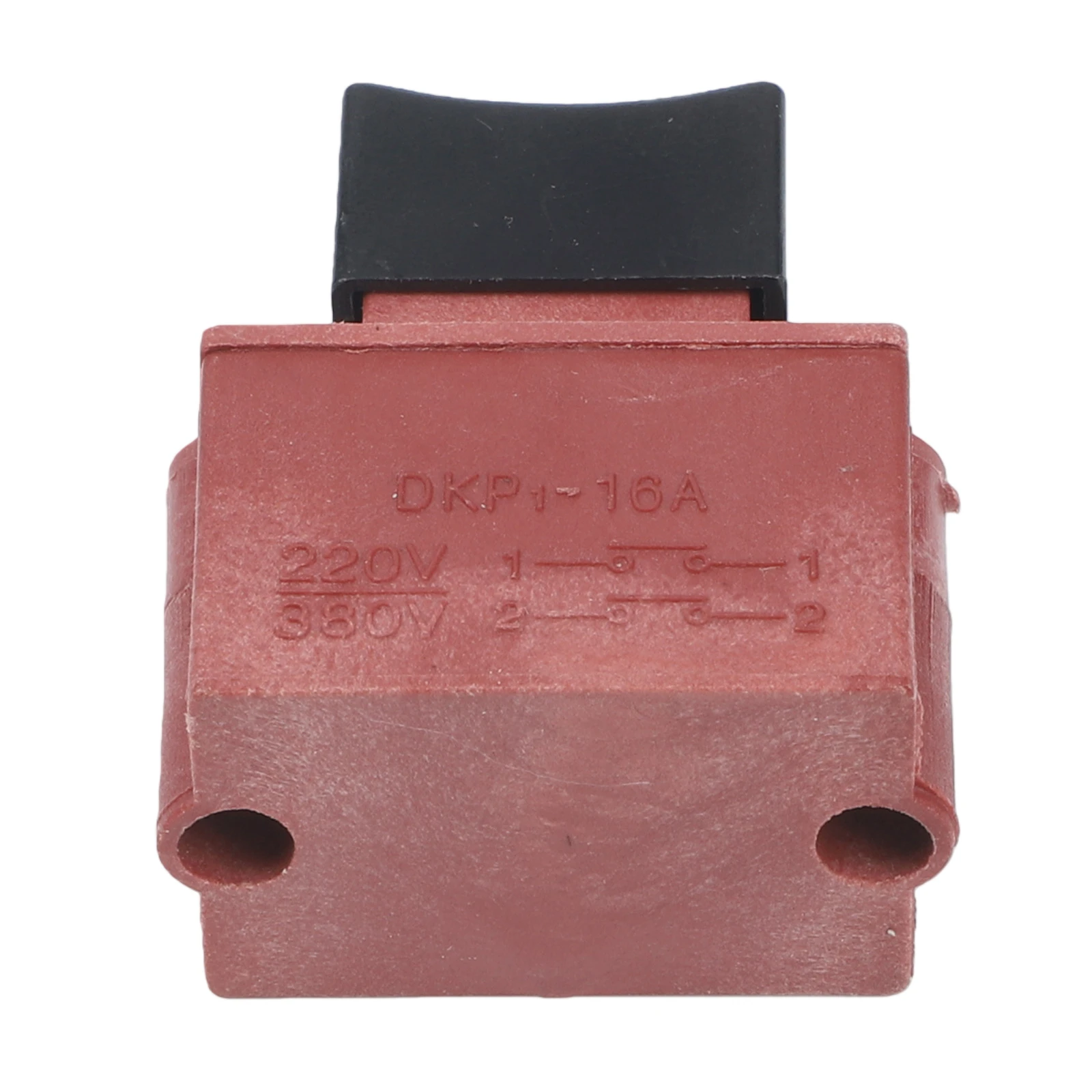 Lock Safety Button 400 Steel Electric Tool Switch 10A Capacity Lock Mechanism Easy Installation Versatile Compatibility