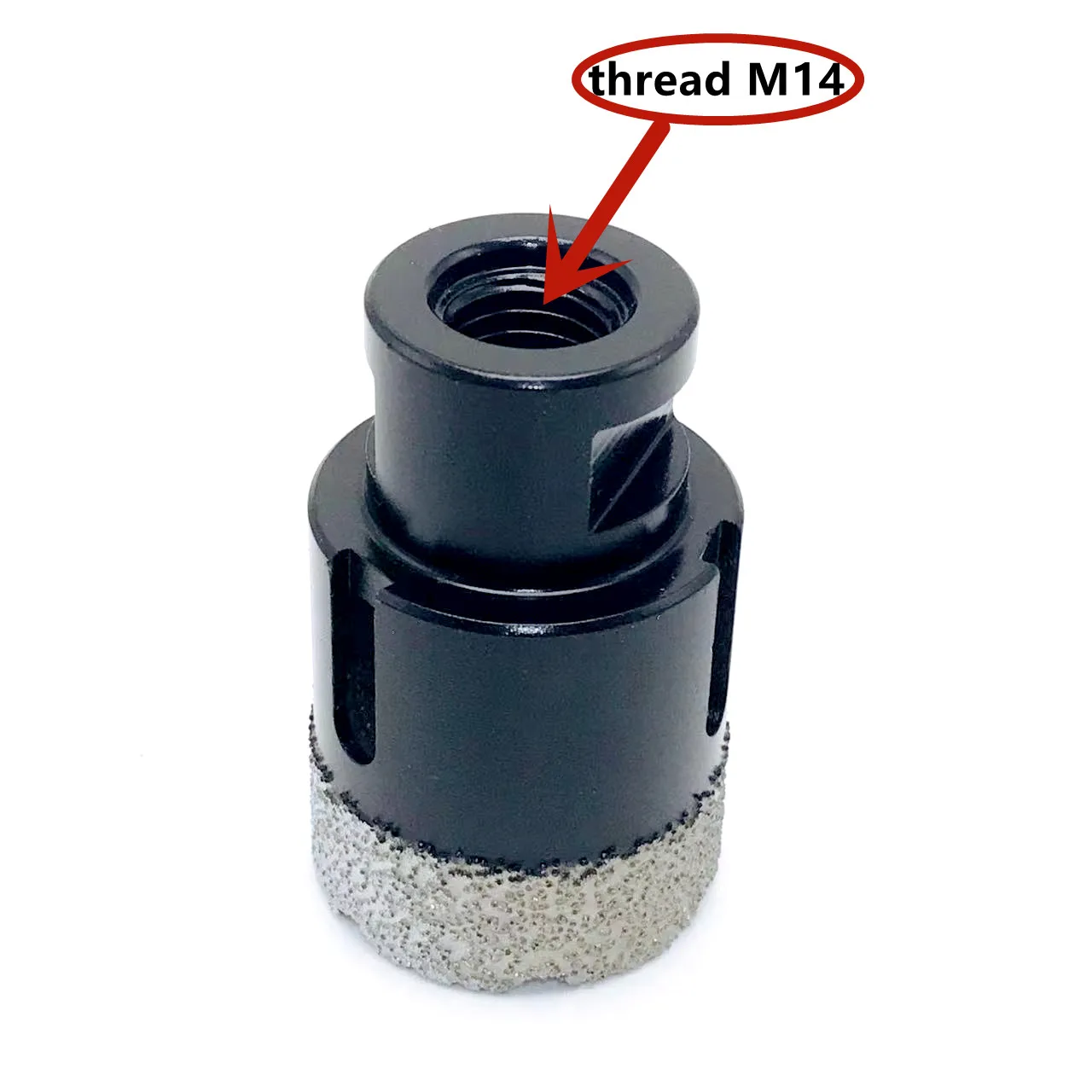 RSMXYO 1pc Dry Diamond Drilling Core Ceramic Tile Hole Saw Cutter Granite Marble Drill Bits Tiles Crowns with M14 Thread Opener