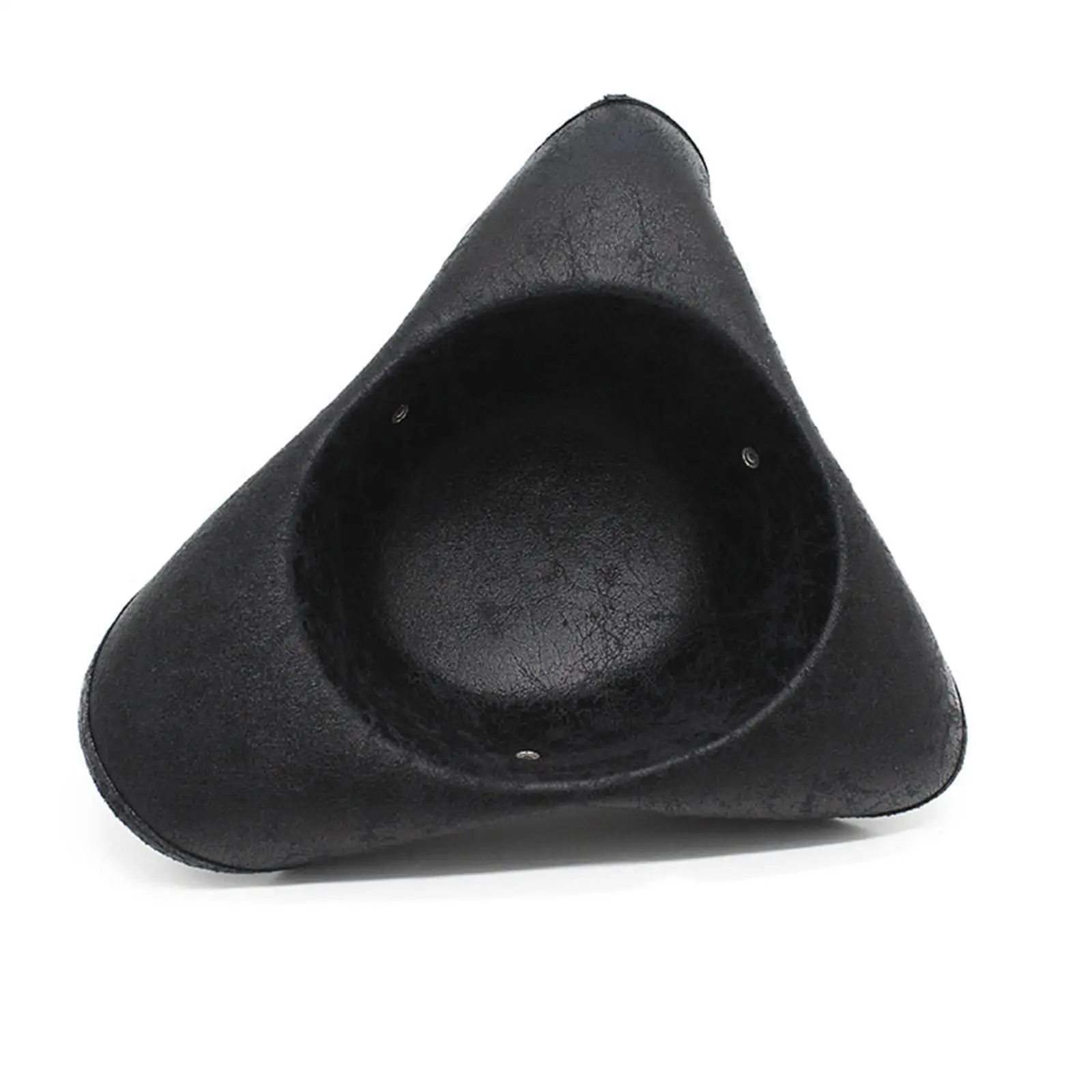 Cosplay Pirate Hat Halloween Accessory for Men Women Fancy Dress PU Leather Tricorn Party Prop Stage Show Headgear