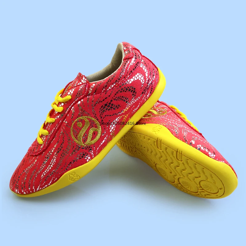 أحذية تدريب فنون الدفاع عن النفس خفيفة الوزن وقابلة للتنفس أحذية تاي تشي مريحة ومتينة للفنون القتالية