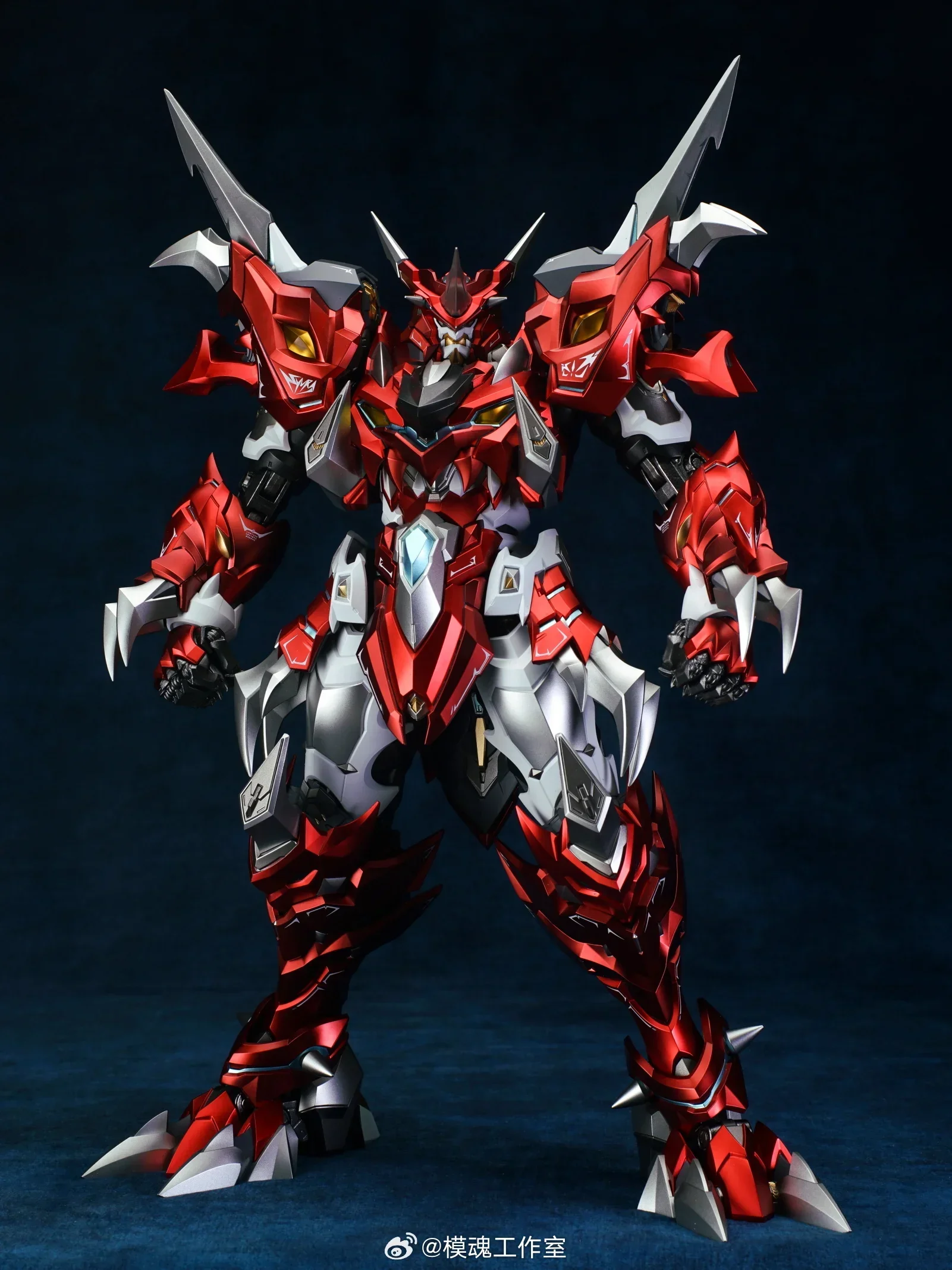 Moshow-モバイル合金メカモデル、究極のxレベルのEasyuraフィギュア、収集可能な装飾品、モデル在庫