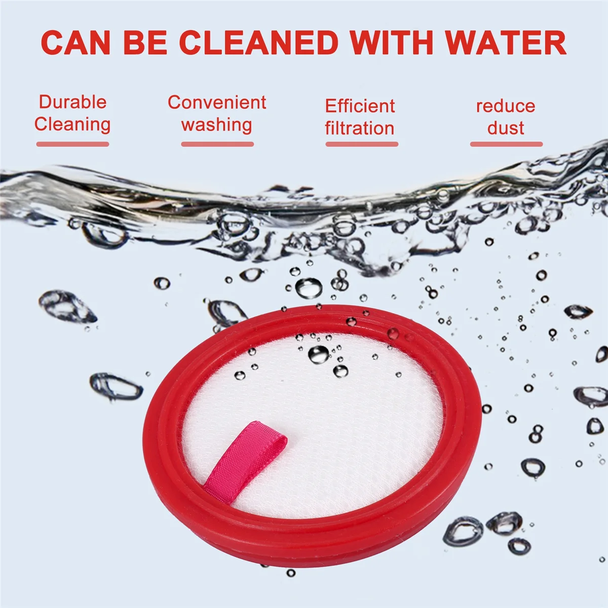 Filter For Puppyoo T10 Pro T10 Cyclone Vacuum Cleaner Accessories 87x82x12Mm