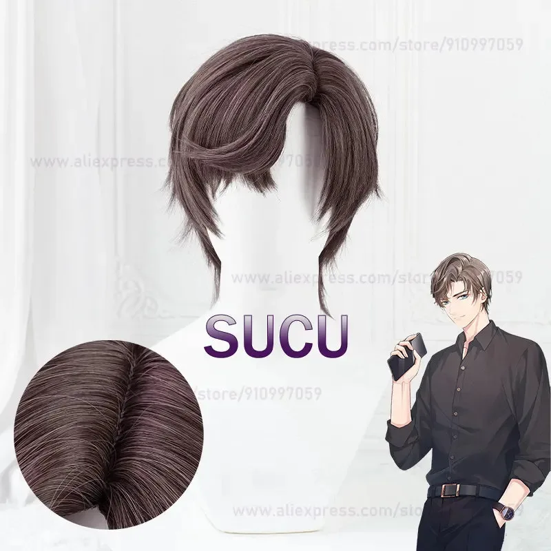 

Game Libra Cosplay Wig 32cm Short Heat Resistant Synthetic Hair Halloween Christmas Party Anime COS Wigs