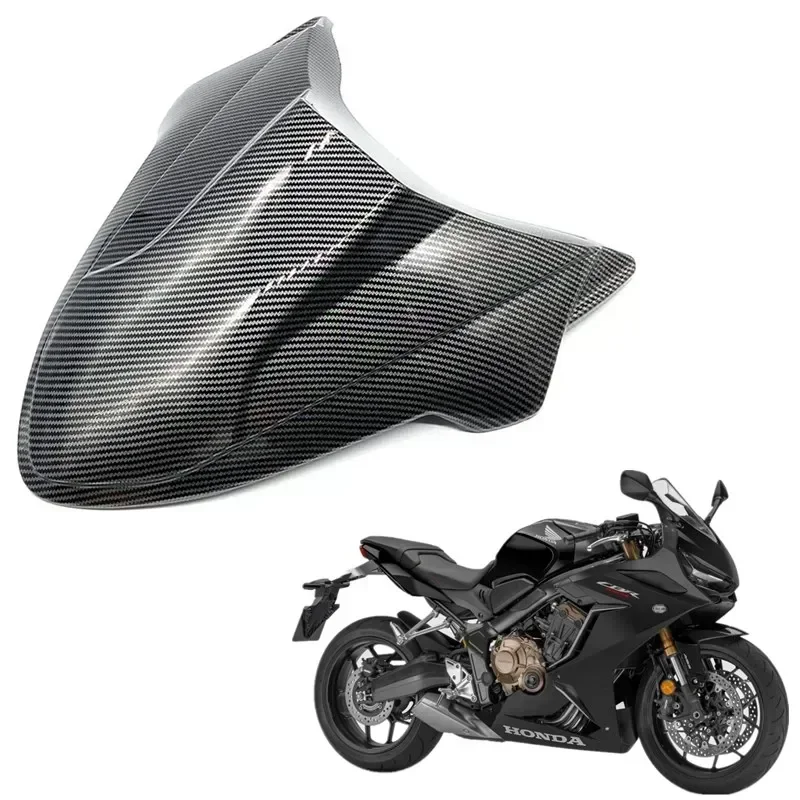 For Honda CB650R CBR650R 2021 2022 2023 Motorcycle Parts Rear Passenger Pillion Solo Seat Cover Tail Fairing Cowl CBR 650R