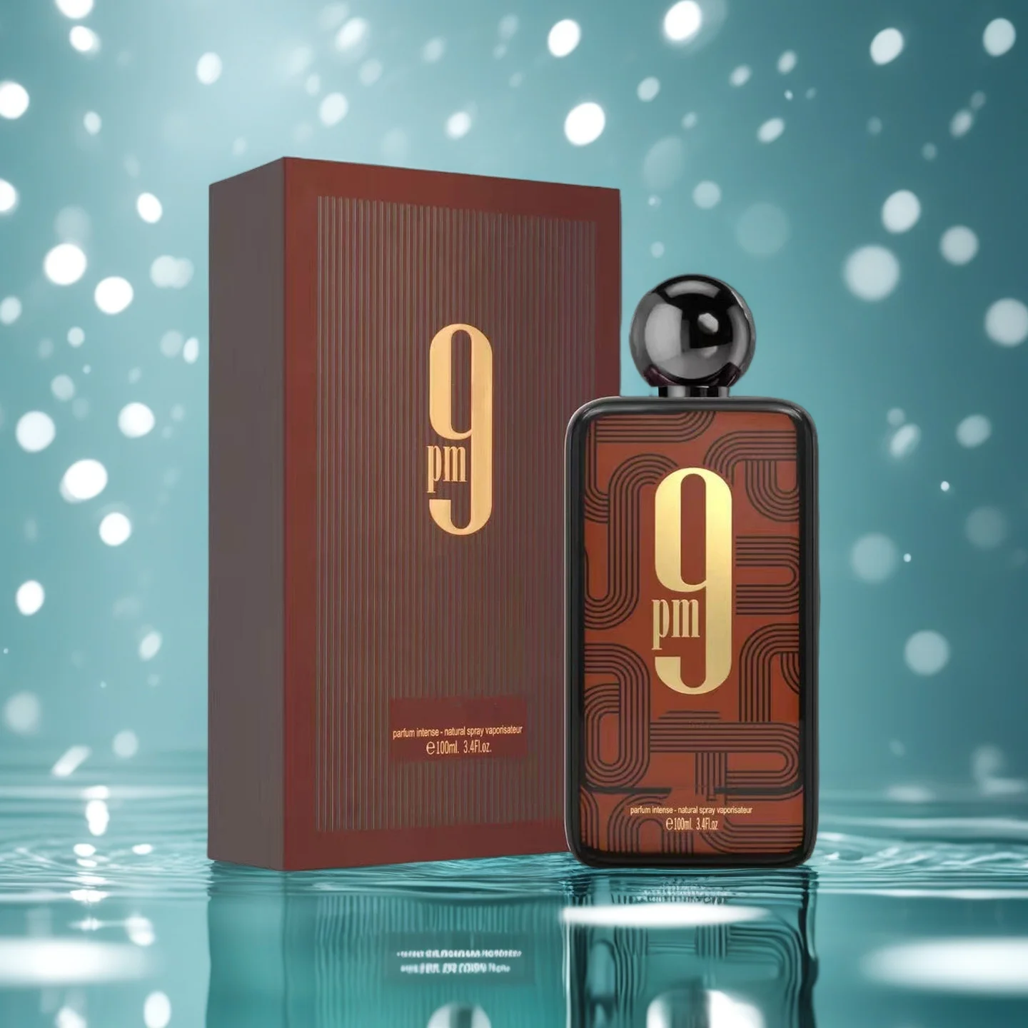 9 pm Elixir van Afnan Unisex Parfum - 100ml Intense Parfum, Rijke, Langdurige Geur voor Elke Gelegenheid