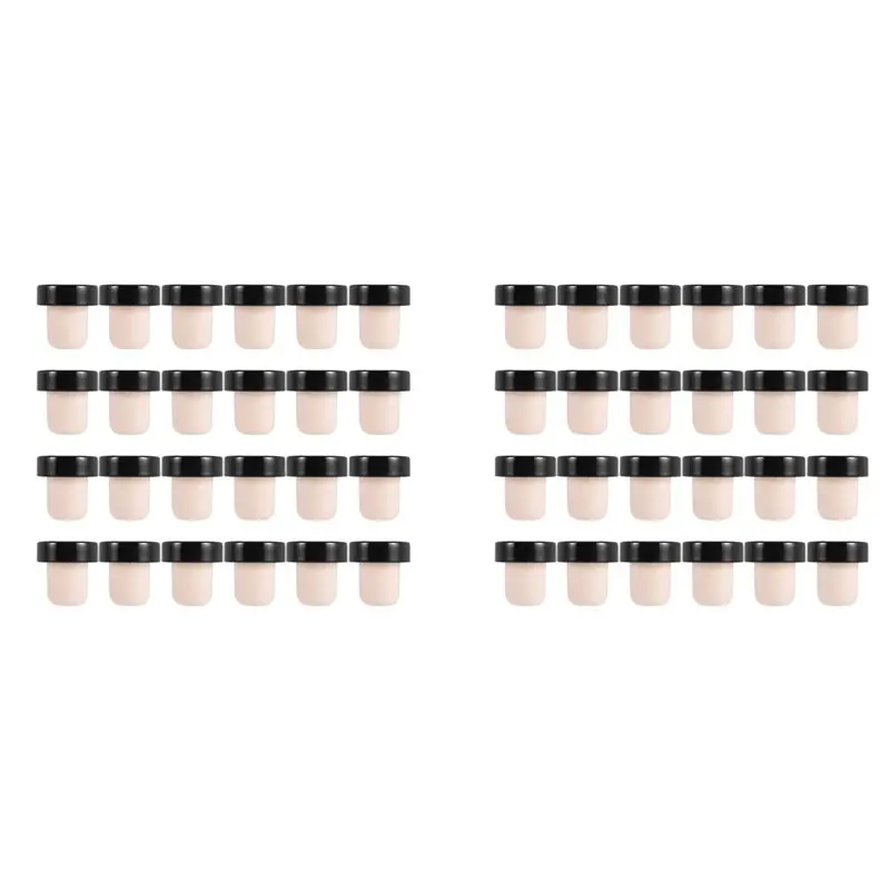 YLS-48Pcs T-Shaped Stopper Reusable Wine Cork Bottle Stopper Sealing Plug Bottle Cap For Wine Beer Bottles (Black)