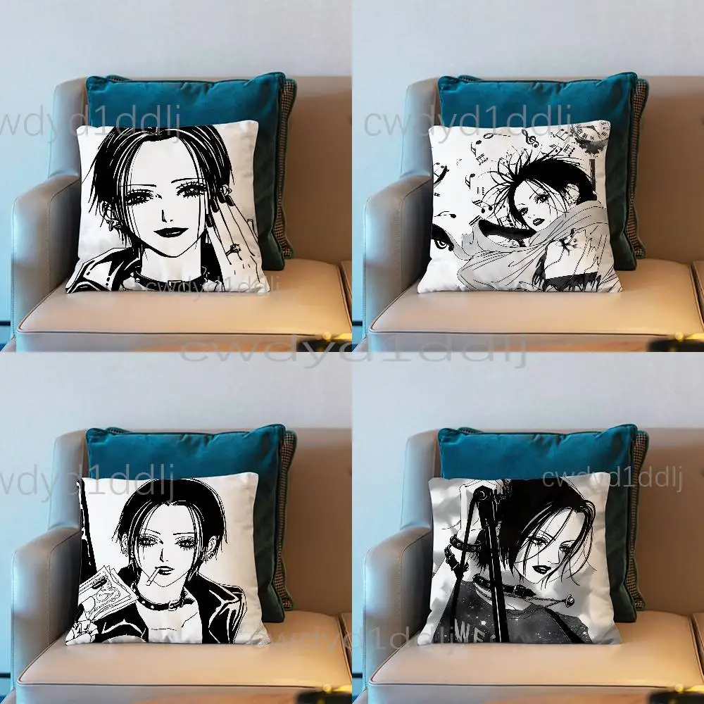 

NANA O-Osaki Rock Pillow Case Cover Square Sofa With For Pattern Comfortable Cushion suitable Of Room