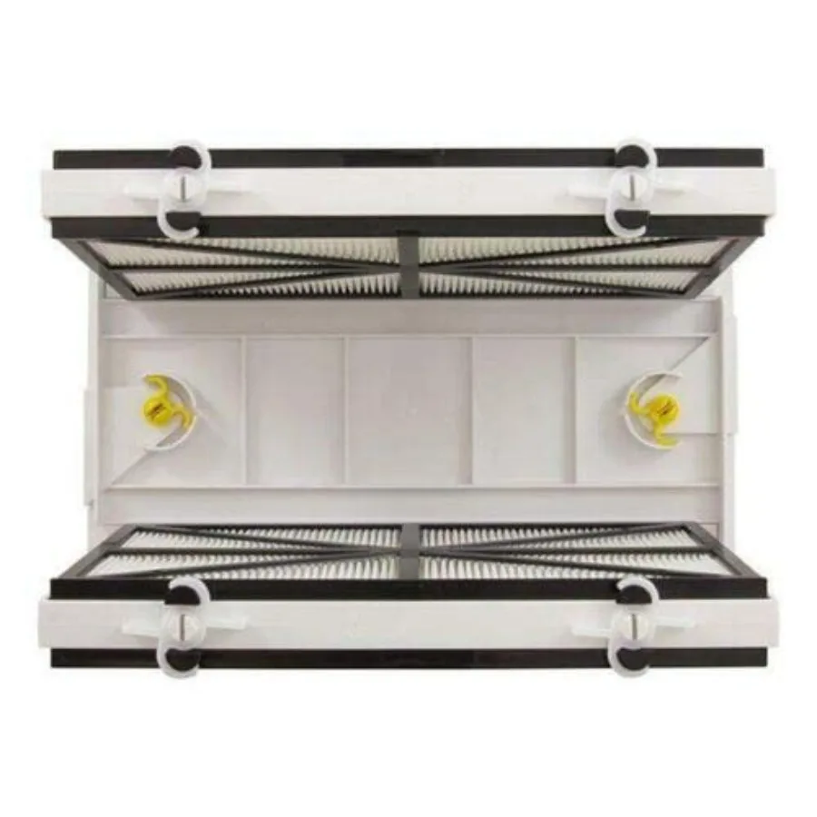 مجموعة خرطوشة الغطاء السفلي Dolphin 9991414-ASSY 4 مرشحات لـ Maytronics Dolphin Deluxe 4 Deluxe 5 Triton Nautilus Premier R