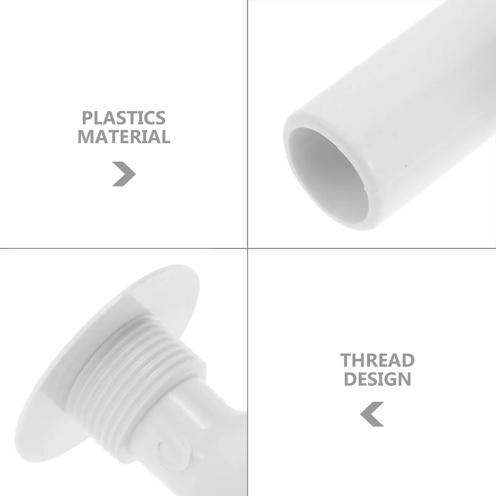 2Pcs Plastic Drain Plug for Freezer Leakproof Cooler Chest Hole Stoppers Replacement Universal Refrigerator Drain
