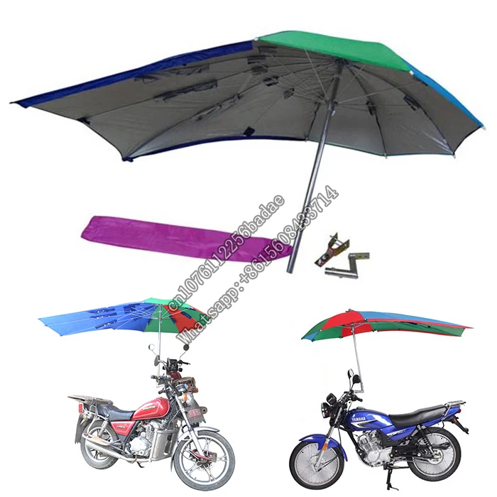 Guangzhou Selling Cheaper Wholesale Windproof and Waterproof bike roof cover canopy scooter   umbrella rain