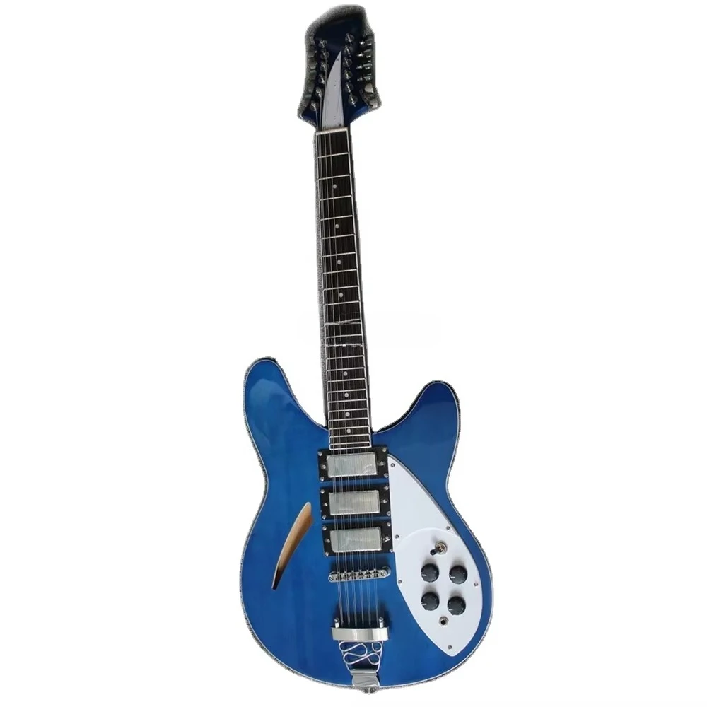 

STLF Weifang 12 String Ricken 360 Electric Guitar in Blue Colour