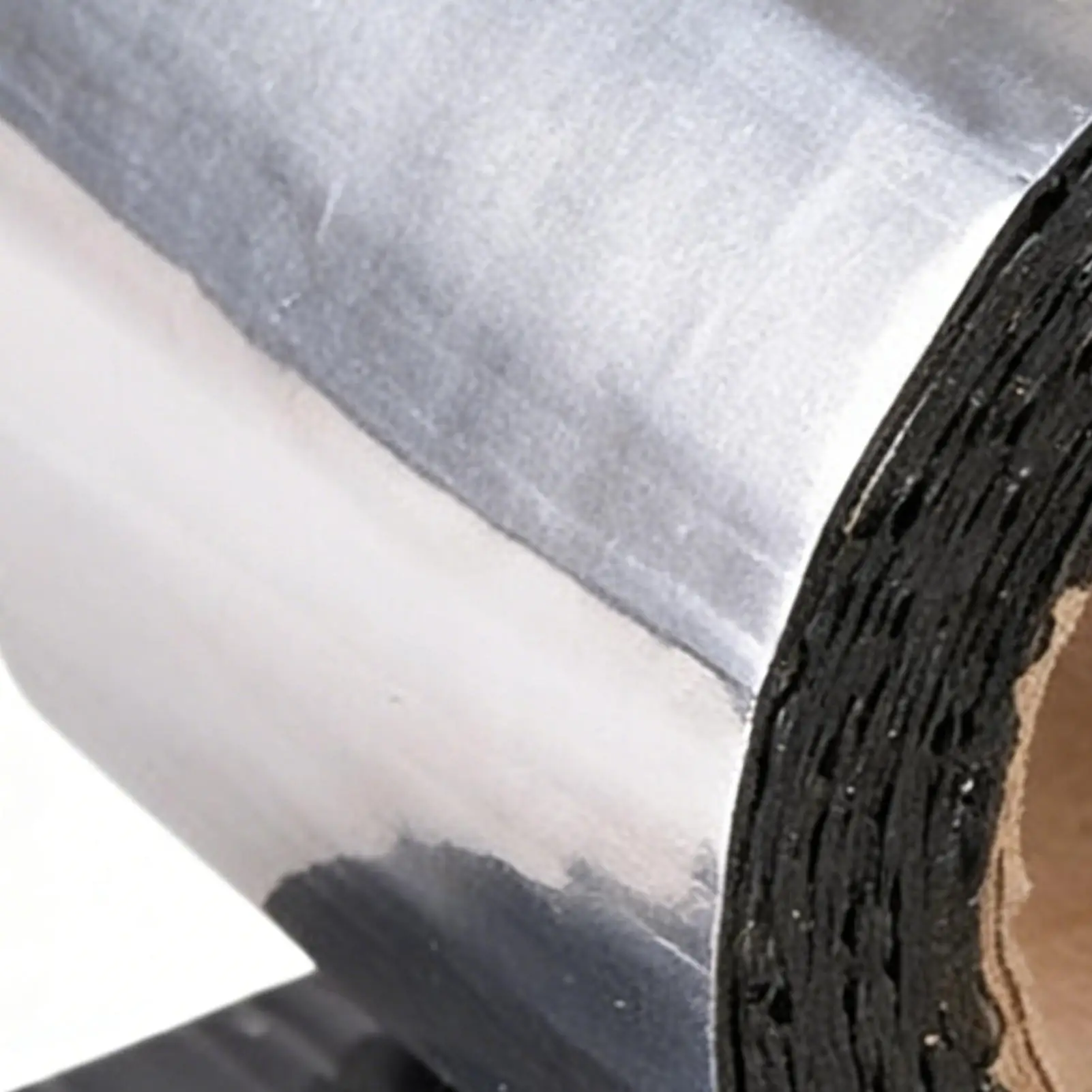 Asphalt Tape Self-Adhesive Repair Tape Crack Filler Concrete Repair For Pipe Joists Deck Rim Roof Window Boat RV Awning Glass